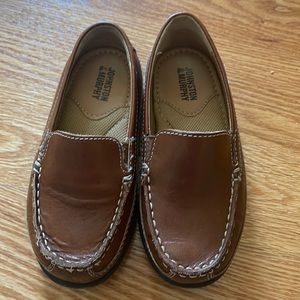 Size 9 Johnston and Murphy toddler boy dress loafers